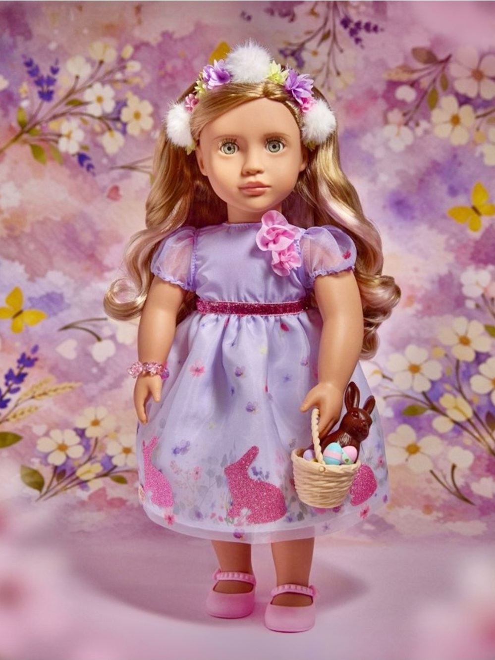 Our Generation Easter Doll Blossom Limited Edition Collectible with Basket *NEW*